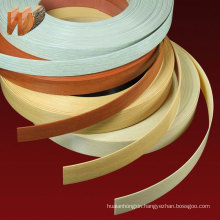 wood grain/solid color 21mm width PVC edge banding